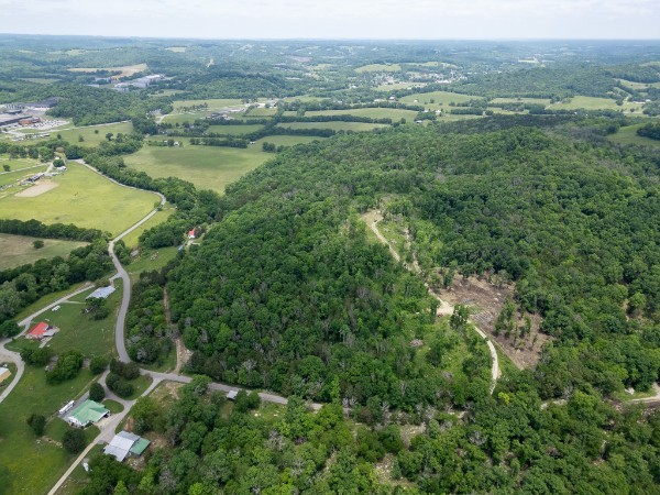 0 Goose Branch Road Lynchburg, TN 37352 - Photo 22 of 43 an aerial view of residential houses with outdoor space and trees