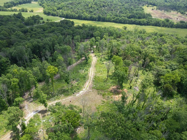 0 Goose Branch Road Lynchburg, TN 37352 - Photo 9 of 43 an aerial view of residential houses with outdoor space and trees