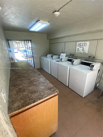 a room with storage and utility