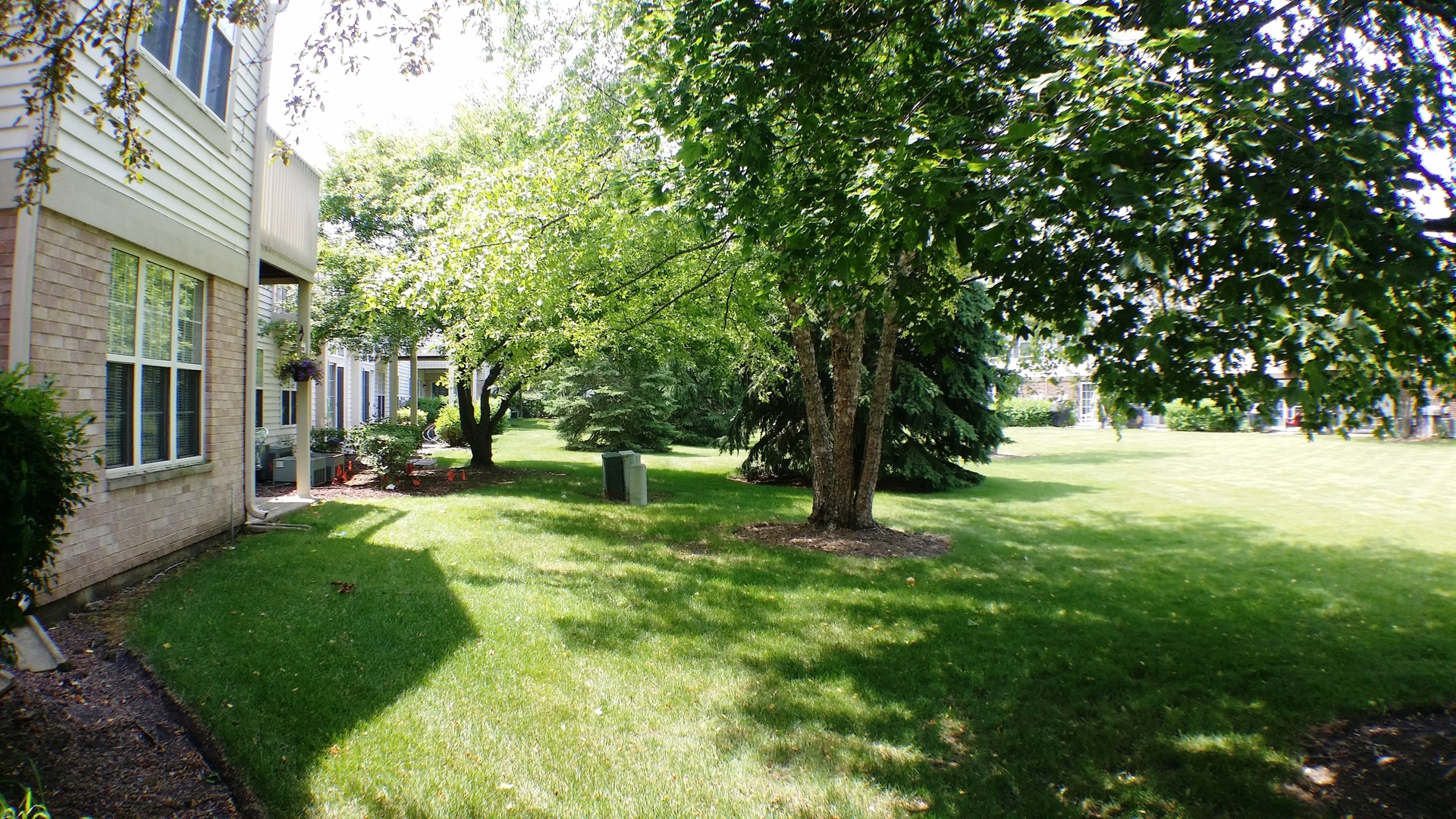 1934 Heron Avenue, Unit D Schaumburg, IL 60193 - Photo 19 of 20 a view of a yard with a tree
