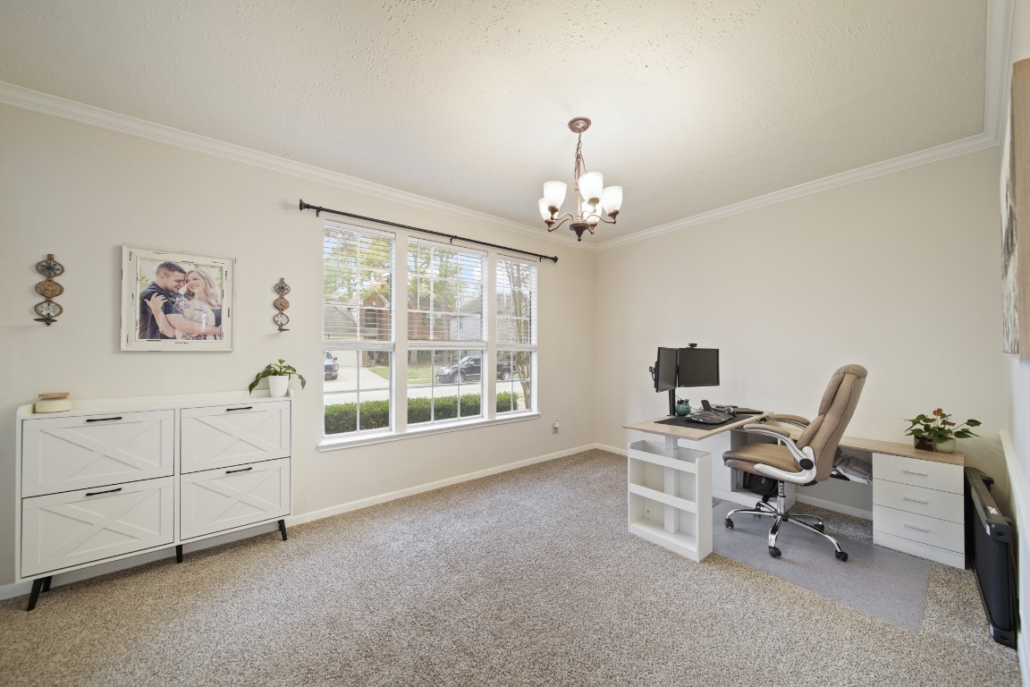 16114 Kintyre Point Road Houston, TX 77095 - Photo 12 of 41 a view of workspace with fan