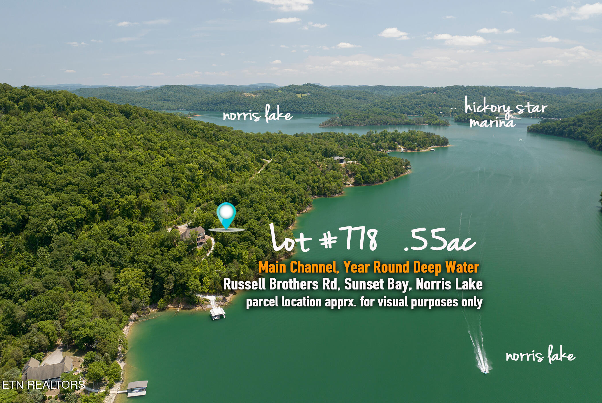 Lot 778 Russell Br Road Sharps Chapel, TN 37866 - Photo 1 of 38 #778 Russell Br, Sunset Bay, Norris Lake