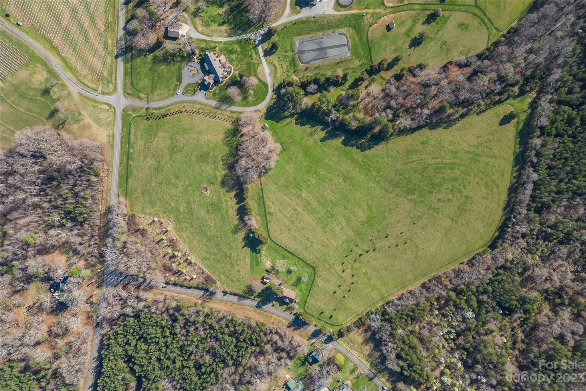 157 Melvin Hill Road Columbus, NC 28722 - Photo 4 of 9 a bird view of location