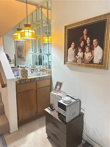 a room with storage and utility