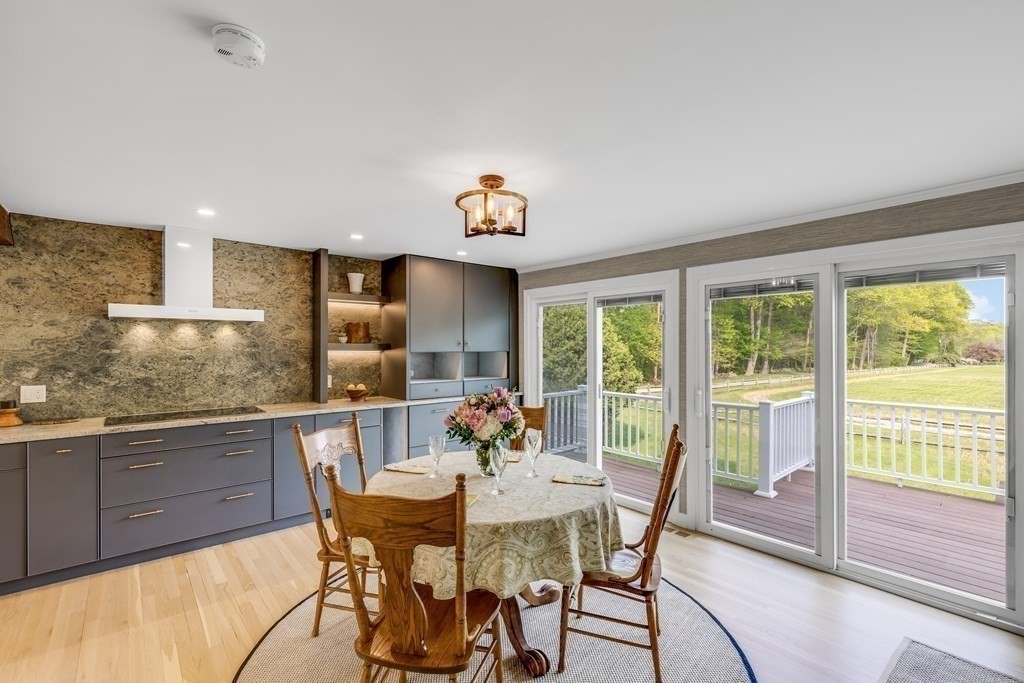 3 Longmeadow Way Hamilton, MA 01982 - Photo 13 of 41 a view of a dining room with furniture window and outside view