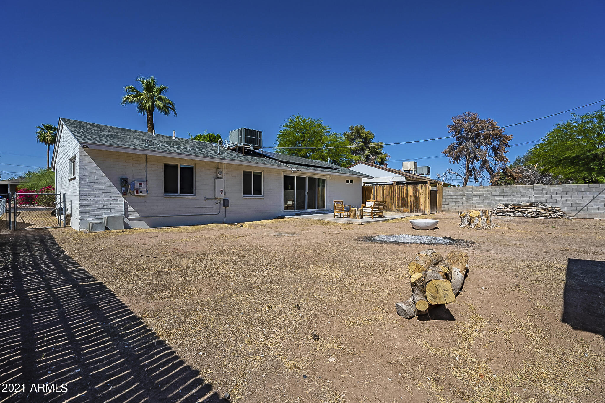 4645 East Almeria Road Phoenix, AZ 85008 - Photo 35 of 38 Backyard View Angle