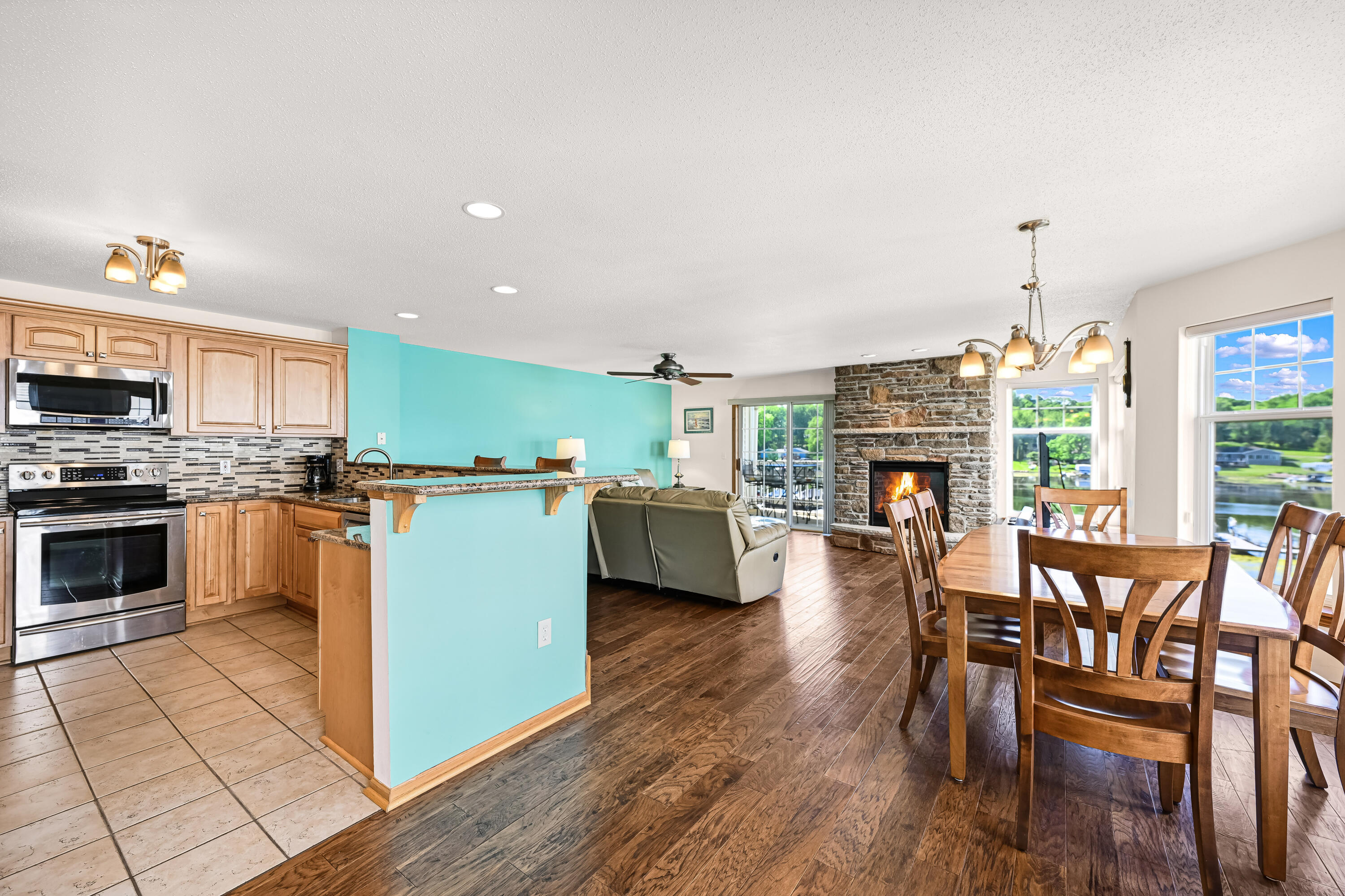 2138 Landings Lane Delavan, WI 53115 - Photo 5 of 43 Open Concept for Entertaining