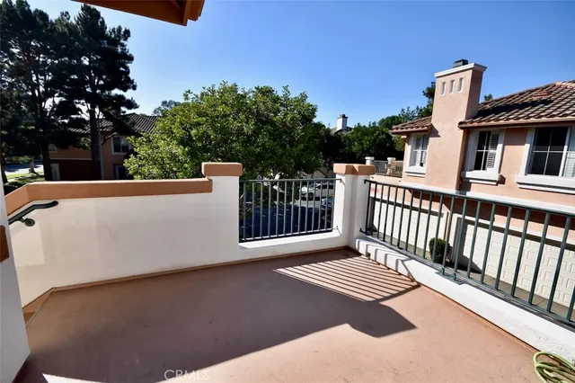 a view of a chair and tables