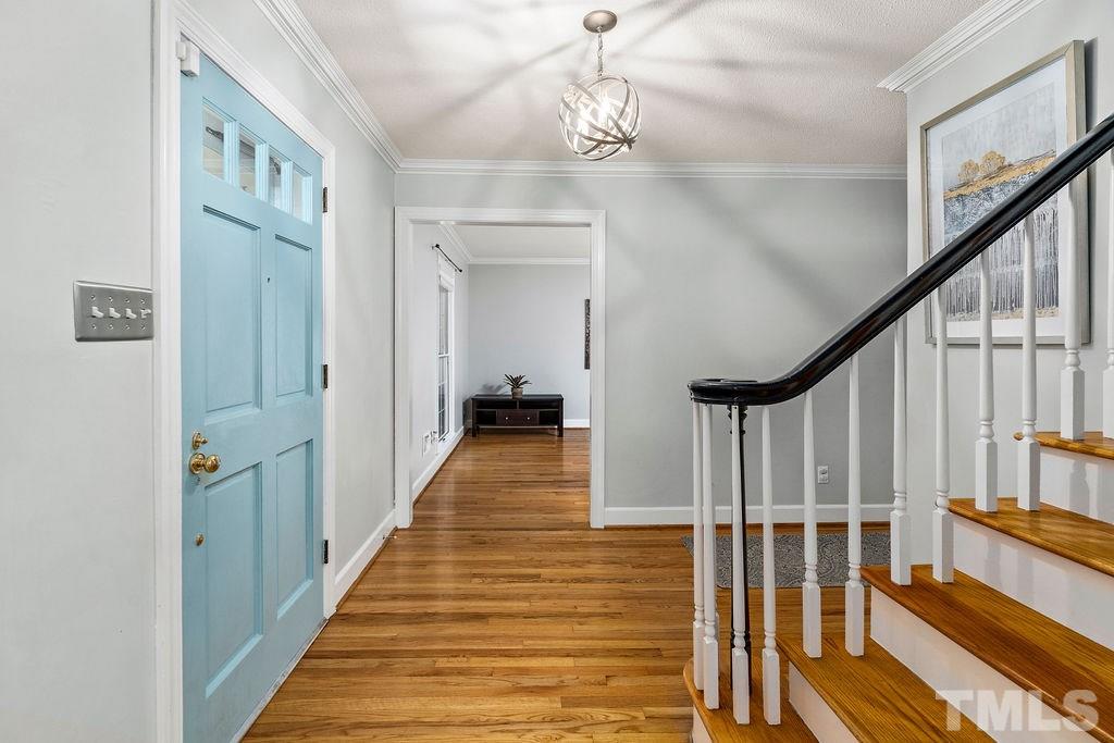 5409 Alpine Drive Raleigh, NC 27609 - Photo 3 of 30 Hardwoods throughout the home!