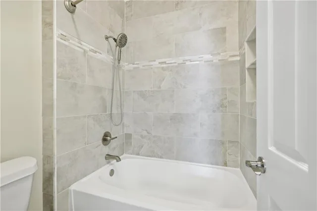 a view of small space with racks on the wall