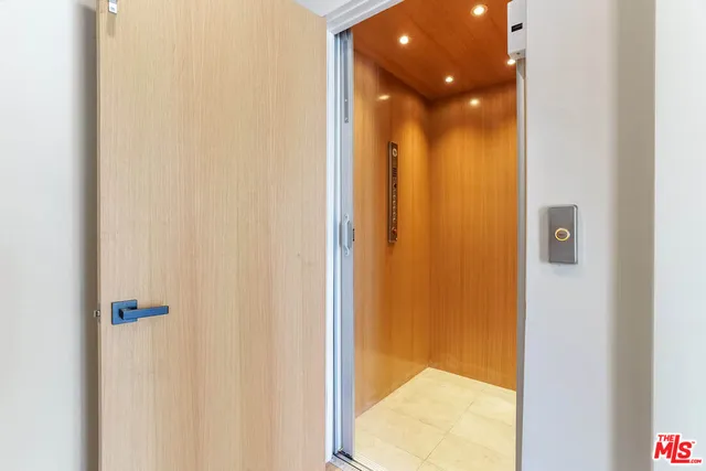 a view of a bathroom from a bathroom