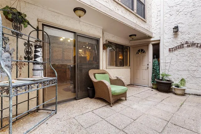 view of an outdoor space with a patio