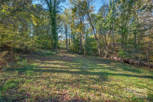 a view of outdoor space and trees
