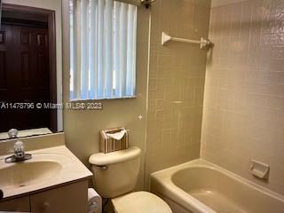 1135 Areca Way Weston, FL 33327 - Photo 20 of 45 a bathroom with a sink a toilet and shower