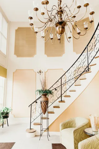 a view of entryway and hall