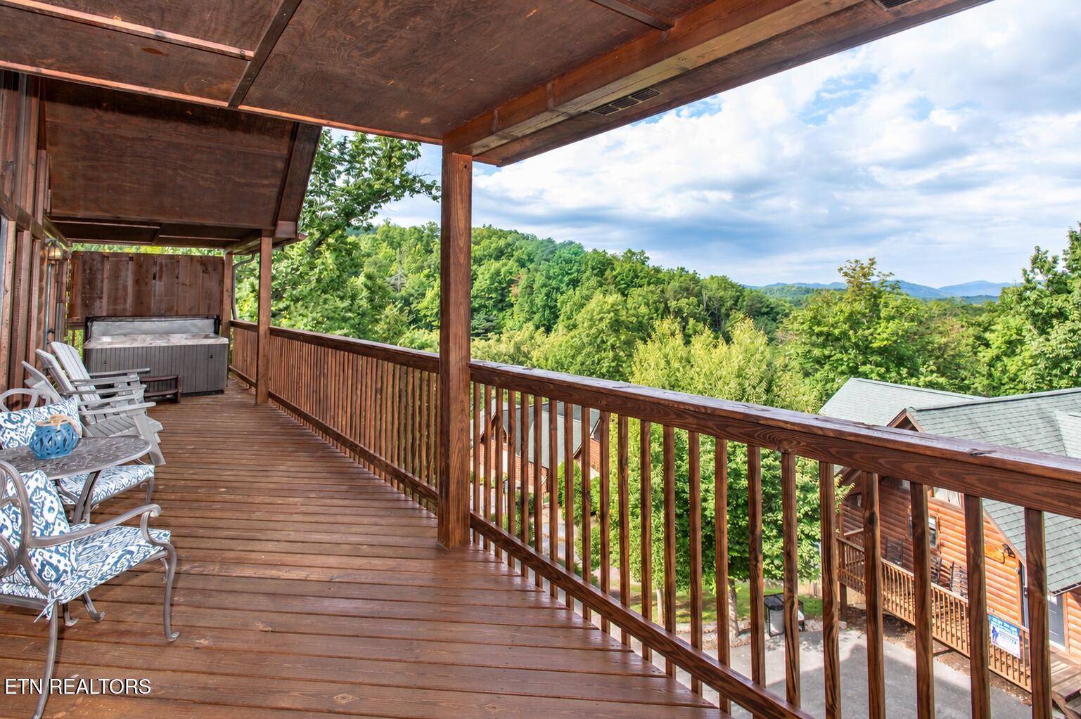 1543 Boo Boos Way Sevierville, TN 37862 - Photo 4 of 27 Deck View