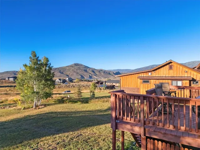 a view of a city from a balcony