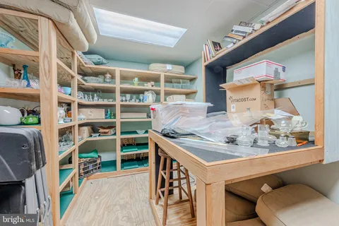 a view of a lake with a sink and a yard