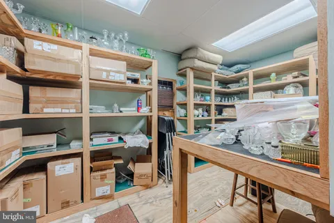 a view of a swimming pool and lounge chair