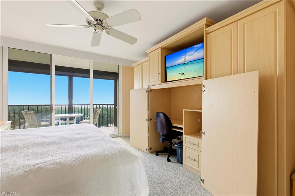 15 Bluebill Avenue, Unit 702 Naples, FL 34108 - Photo 12 of 23 Built-In Credenza-Desk