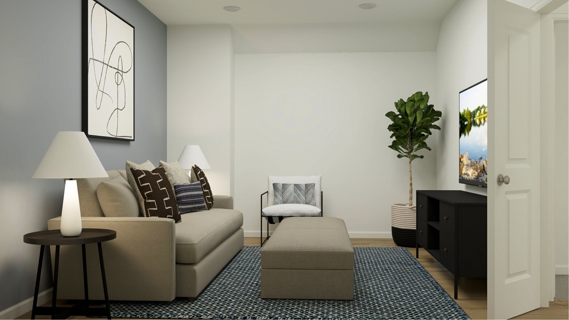 2703 Pine Bluff Drive Rosenberg, TX 77469 - Photo 23 of 24 a living room with furniture and a potted plant