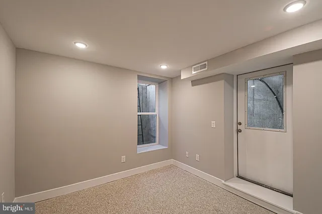 a view of empty room