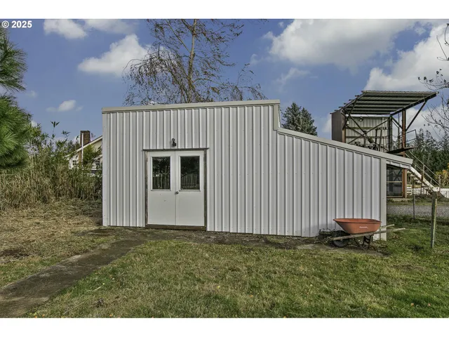 a view of outdoor space and yard