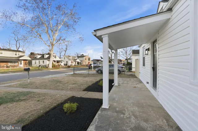 a view of front door
