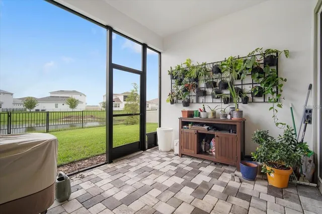 a living room filled with furniture