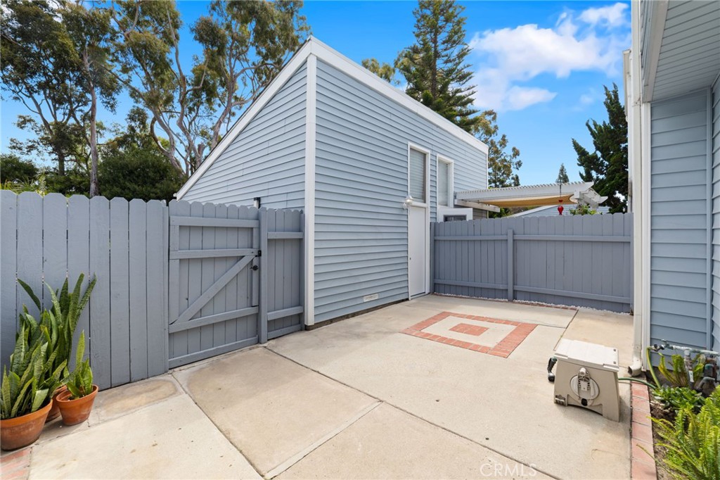 24612 Harbor View Drive, Unit 55C Dana Point, CA 92629 - Photo 12 of 17 a view of backyard with a potted plant
