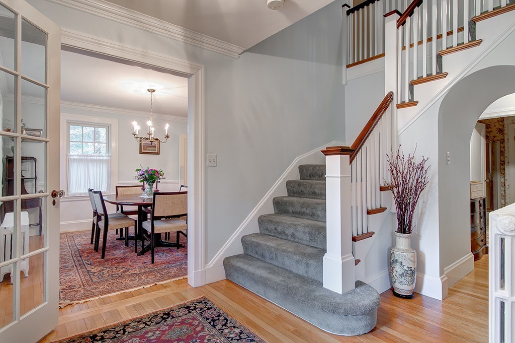 61 Silver Hill Road Weston, MA 02493 - Photo 2 of 18 a view of entryway and hall with wooden floor