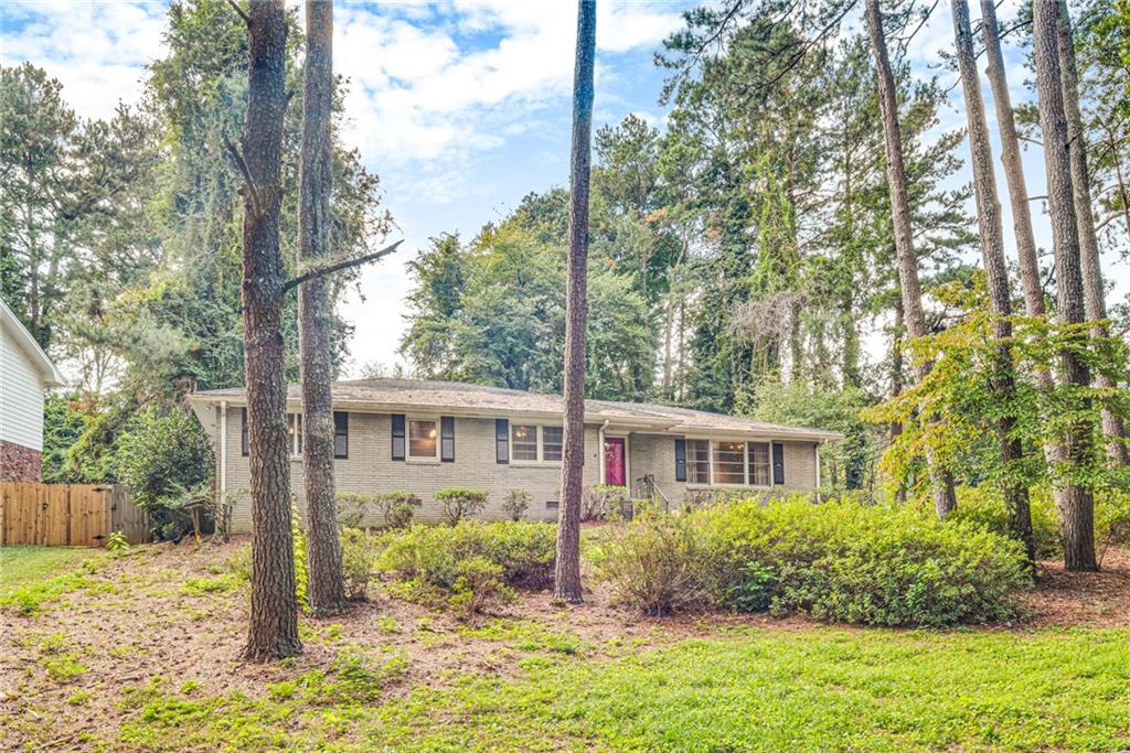 1973 Desmond Drive Decatur, GA 30033 - Photo 27 of 38 a front view of a house with garden