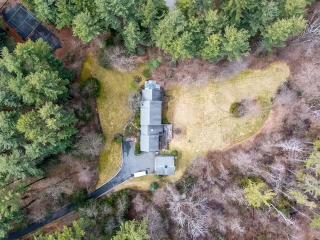 a view of outside garden