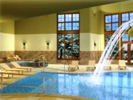 a view of a swimming pool and window