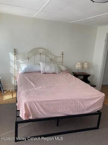 a view of empty room with a window