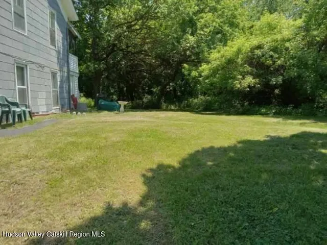 a view of an outdoor space and yard