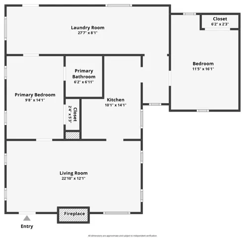 an aerial view of residential house with outdoor space