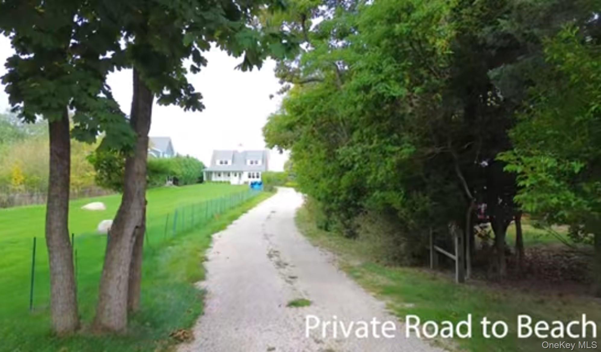 886 Sound Shore Road Riverhead, NY 11901 - Photo 9 of 39 Private road leading to private beach