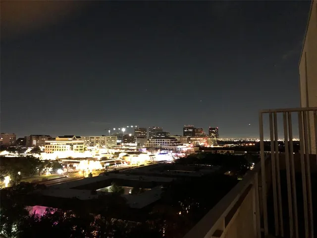 a view of city and mountain