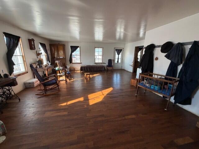 540 Flag Dale Road South Junction City, OH 43748 - Photo 11 of 48 Living room with hardwood floors