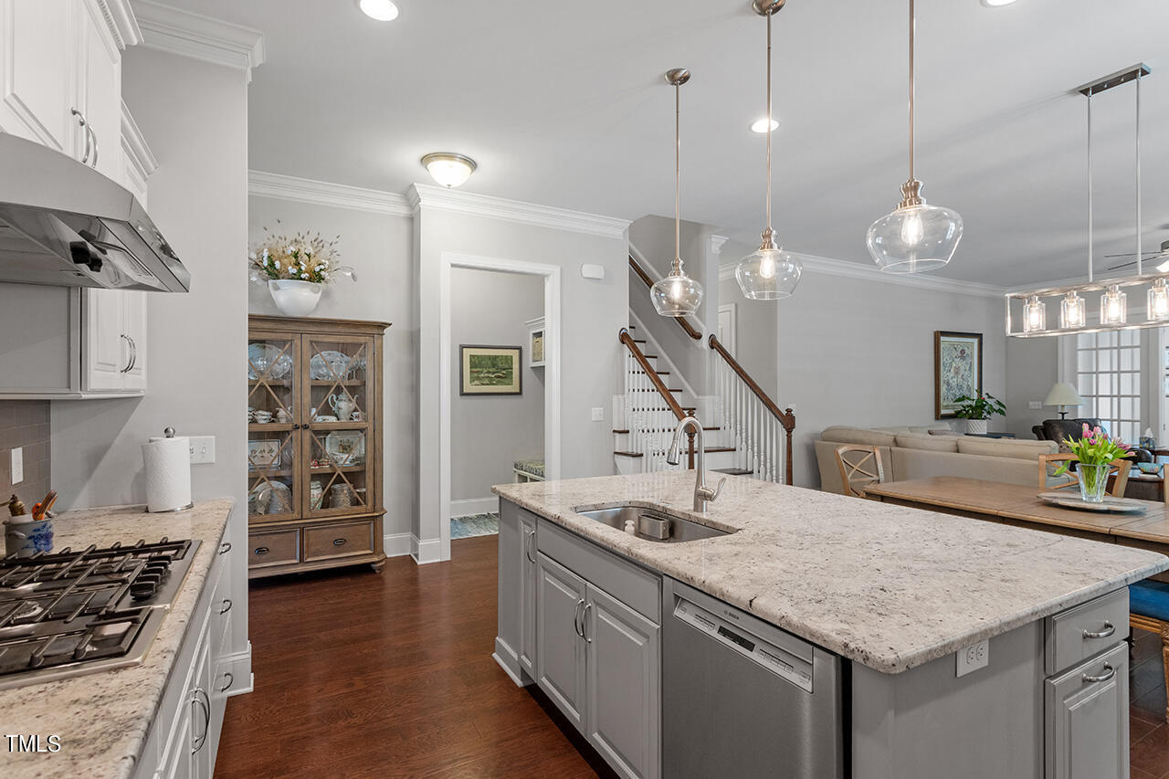 8028 Brandyapple Drive Raleigh, NC 27615 - Photo 7 of 26 Kitchen & Great Room
