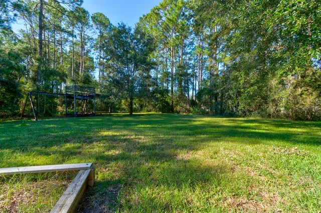 a view of a golf course