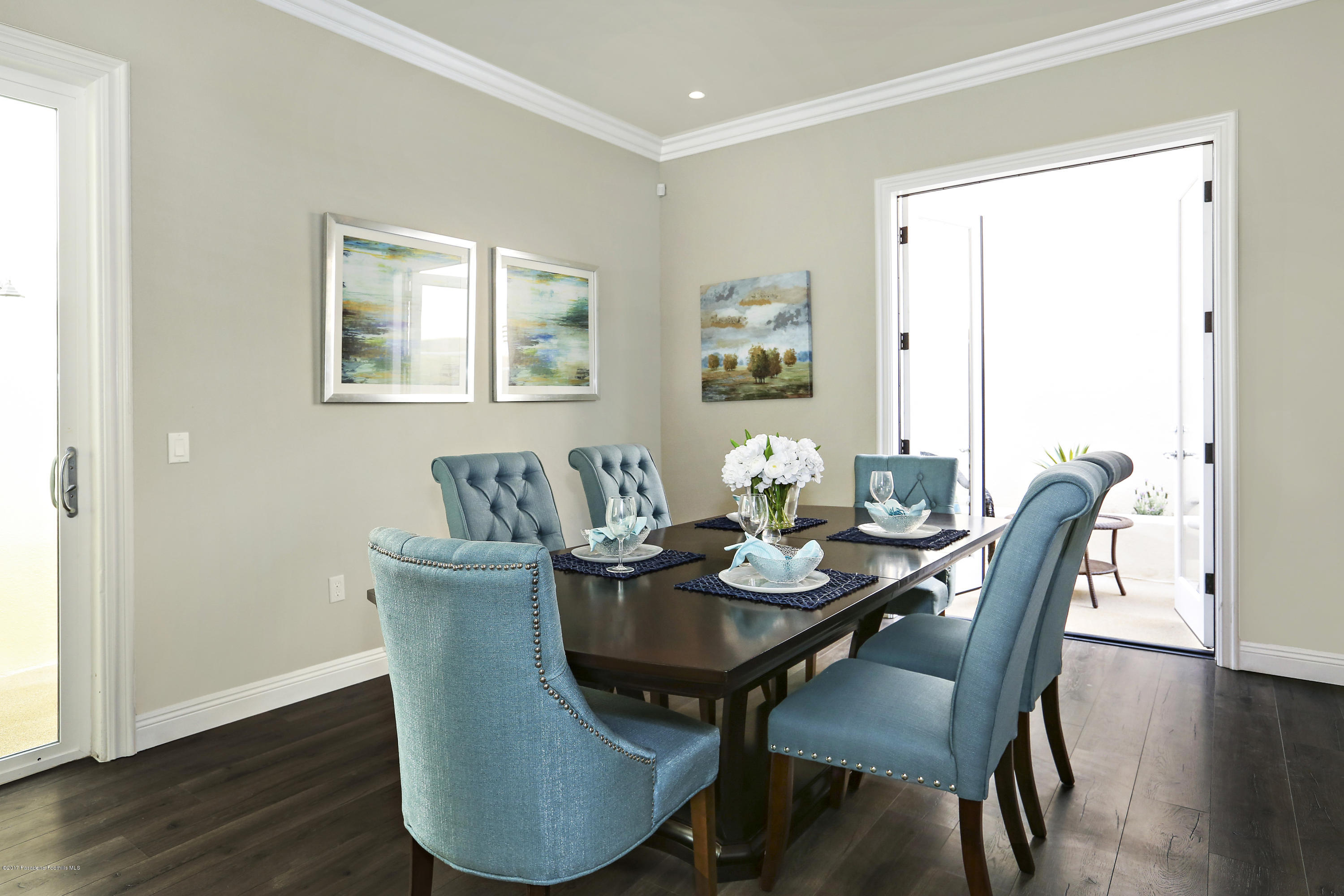 803 Arcadia Avenue, Unit A Arcadia, CA 91007 - Photo 3 of 42 a view of a dining room with furniture window and wooden floor