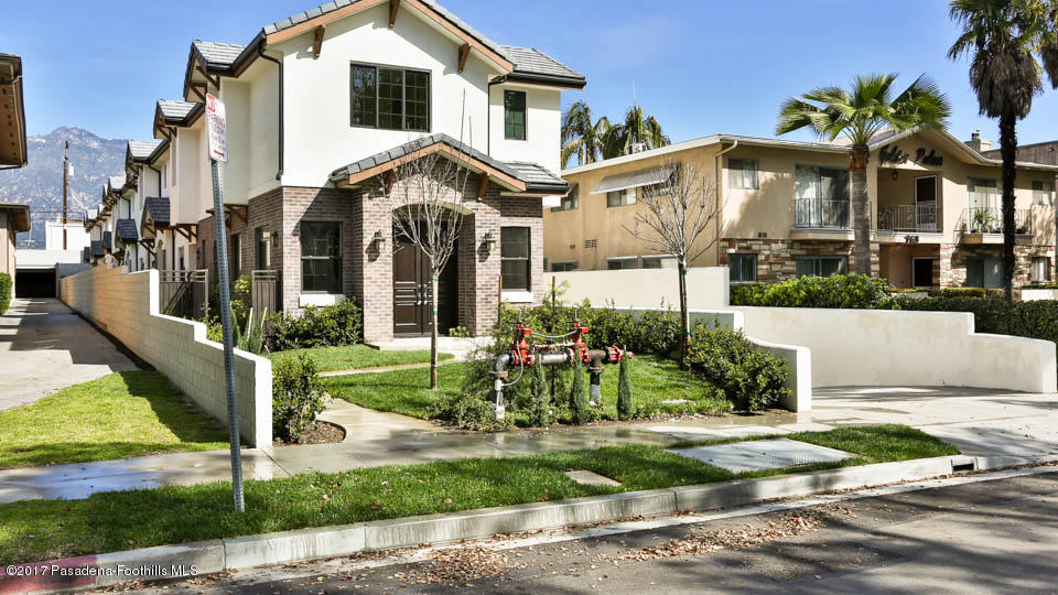 803 Arcadia Avenue, Unit A Arcadia, CA 91007 - Photo 23 of 42 a front view of a house with a yard