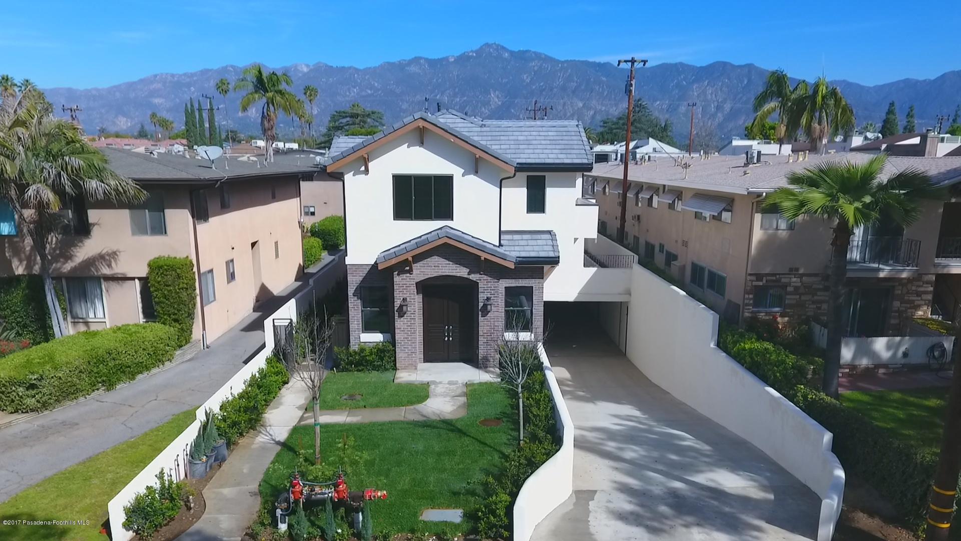 803 Arcadia Avenue, Unit A Arcadia, CA 91007 - Photo 29 of 42 a front view of a house with a yard