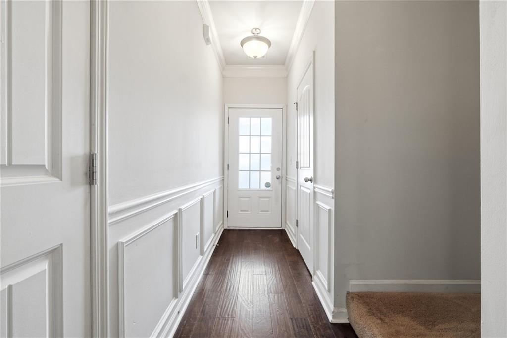 331 Turtle Creek Drive Winder, GA 30680 - Photo 3 of 25 a view of hallway with wooden floor