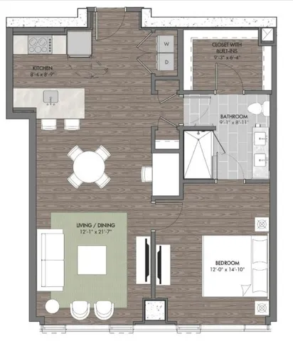 $630,000 | 805 Church Street, Unit 2807, Nashville, TN 37203