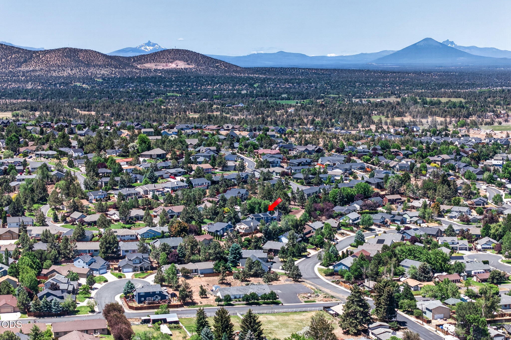 2486 Southwest Valleyview Drive Redmond, OR 97756 - Photo 55 of 55 an aerial view of a and mountain