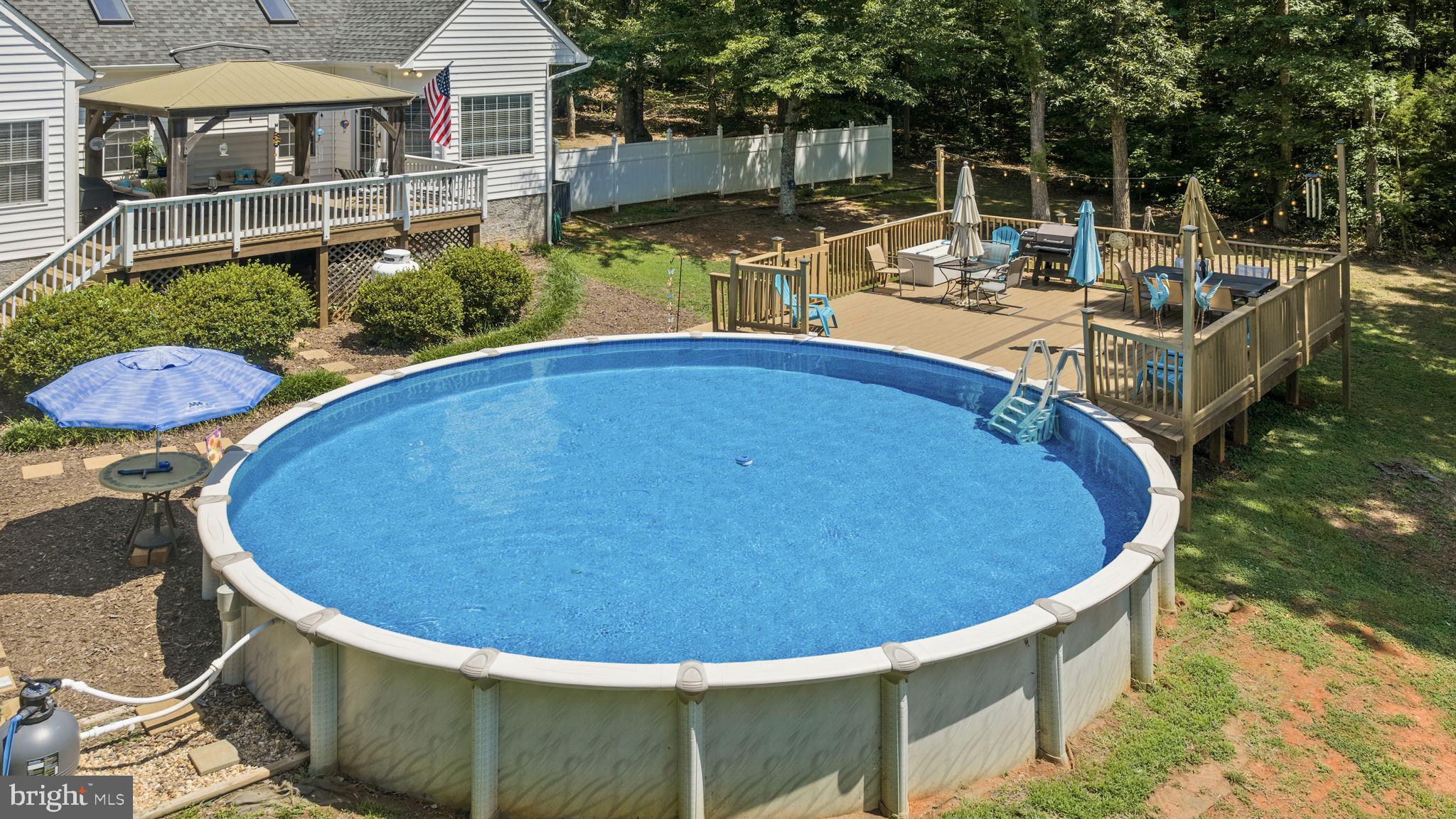 621 Ridgemont Drive Louisa, VA 23093 - Photo 50 of 81 Above ground pool