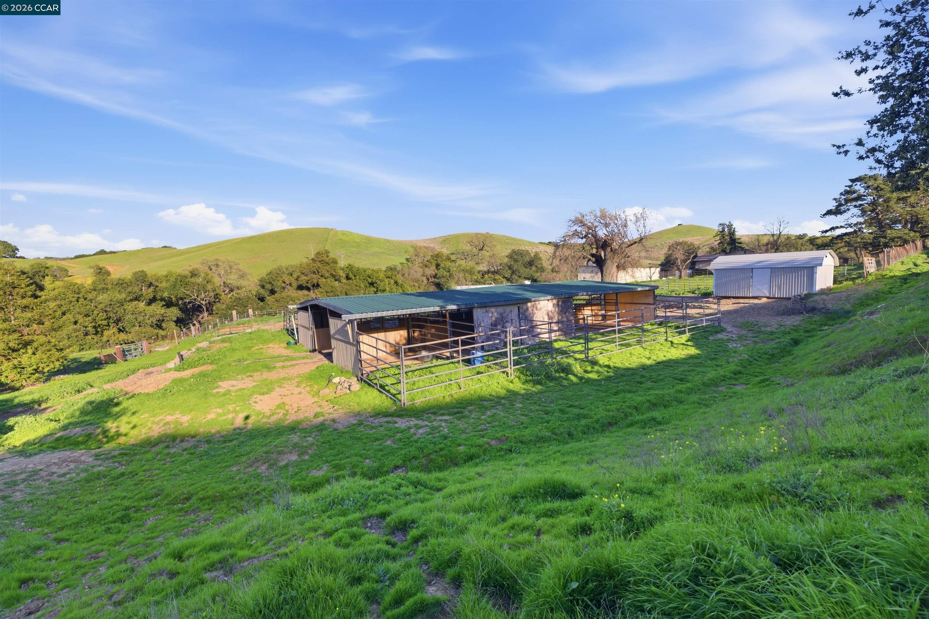 9530 Morgan Territory Road Livermore, CA 94551 - Photo 40 of 55 a view of a house with a big yard